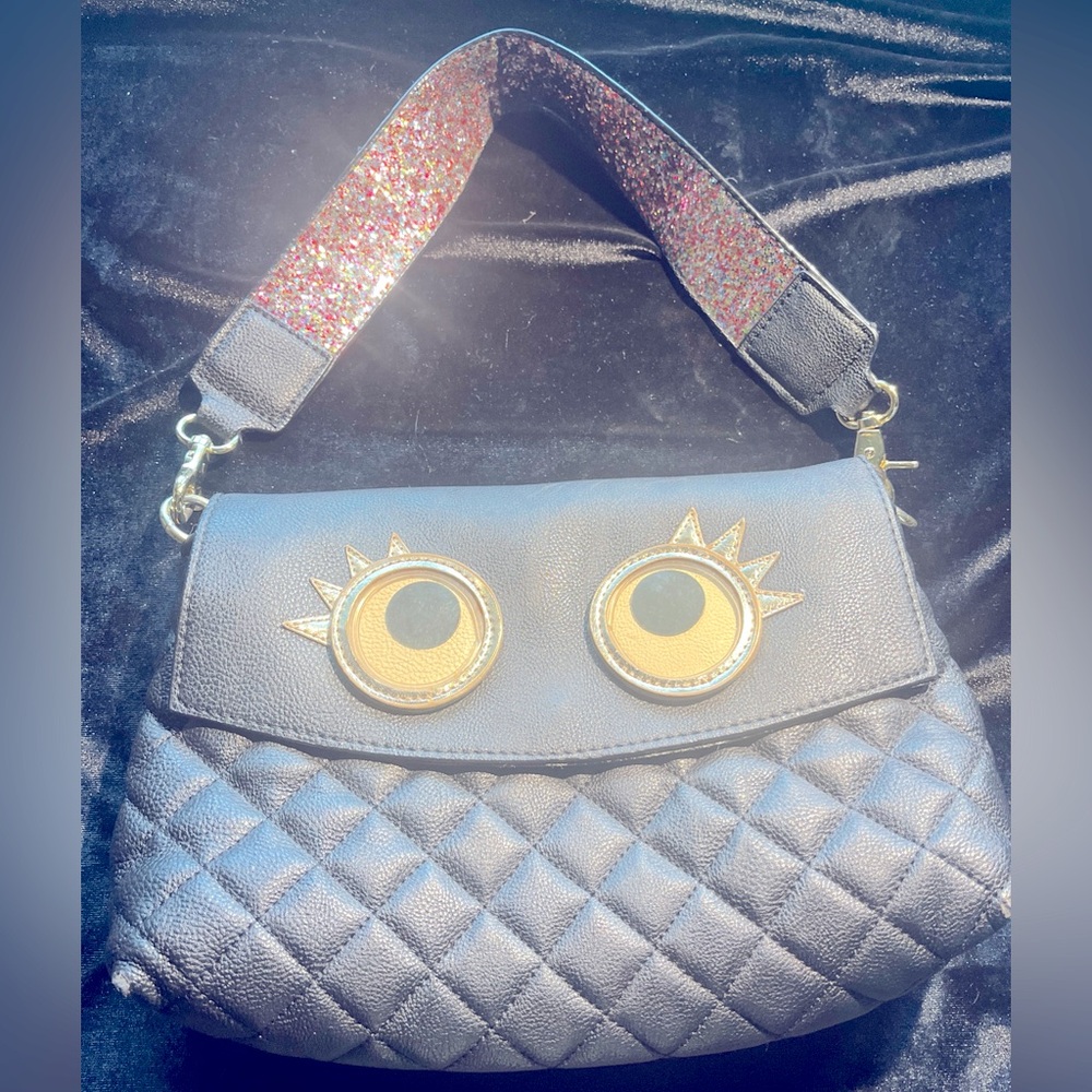 Rare Betsey Johnson Googly eyes purse. From the Betsey Johnson Trolls line.